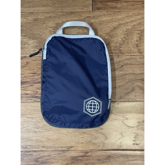 2 TRIPPED Travel Gear  Packing Accessories For Travel Lightweight Blue - Picture 9 of 10